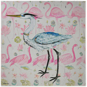 Kathryn White Wading Birds Canvas