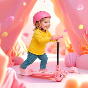 Children's Wheels Scooter with LED