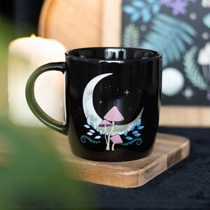 Enchanted Forest Moon Ceramic Mug