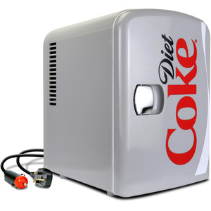 Coca Cola Diet Coke Mini Fridge for Bedrooms 4L