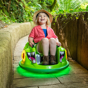 Xootz Dinosaur Bumper Car Kids Electric Ride-On