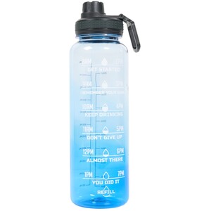Blue Water Bottle with Screw Top 1L