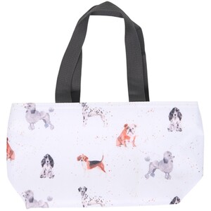Dog Print Insulated Lunch Bag with Handles