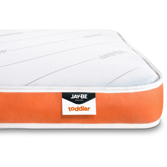 Jay-Be Toddler Foam Free Sprung Sustainably Made Mattress