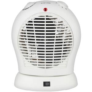 Igenix 2kW Oscillating Fan Heater White