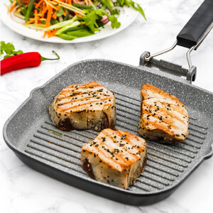 MasterClass Cast Aluminium 24cm Grill Pan