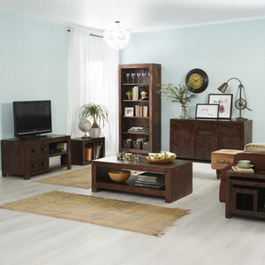 Dakota Mango Corner TV Unit
