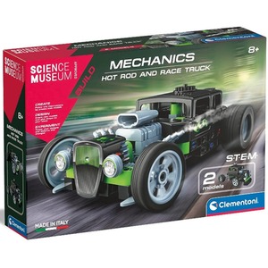 Mechanics Hot Rod and Rocket Truck STEM Building Set