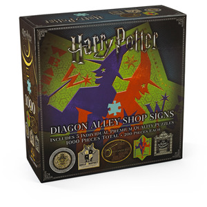 5 x Diagon Alley Store Signs 200pc Jigsaw Puzzles