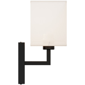Vintage Wall Lamp with Fabric Shade