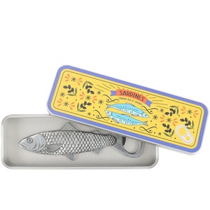 Sardine Bottle Opener with Storage Tin
