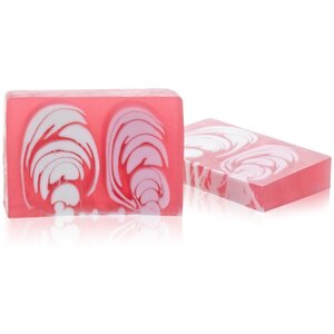Rose Romantic Handcrafted Soap Slice Luxurious Floral Cleansing