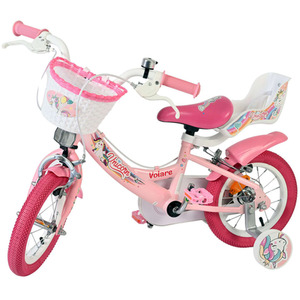 VOLARE Unicorn Pink 61272 12-Inch Girls Children's Bike