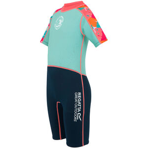 Regatta Childrens/Kids Tropical Leaves Wetsuit