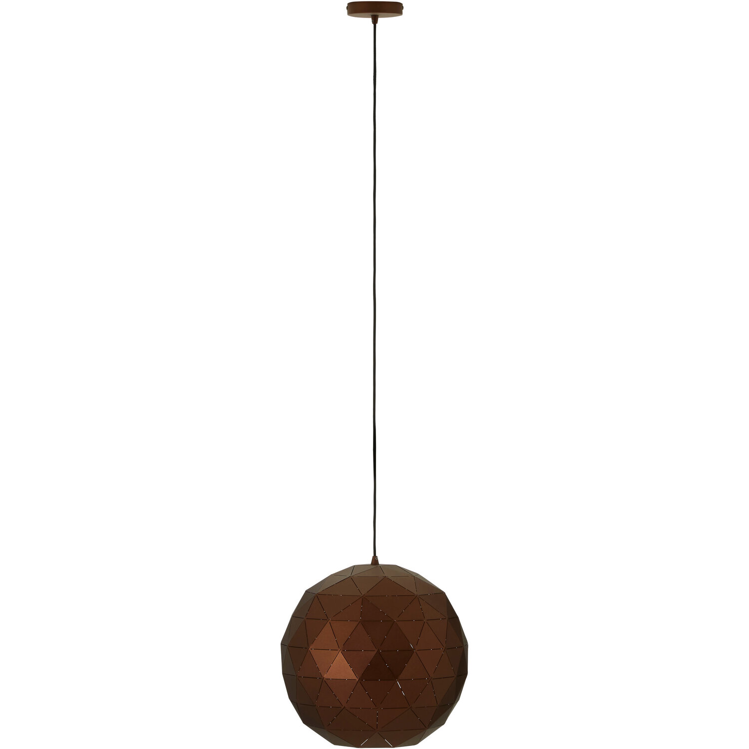 Mateo Small Coffee Finish Pendant Light - Brown