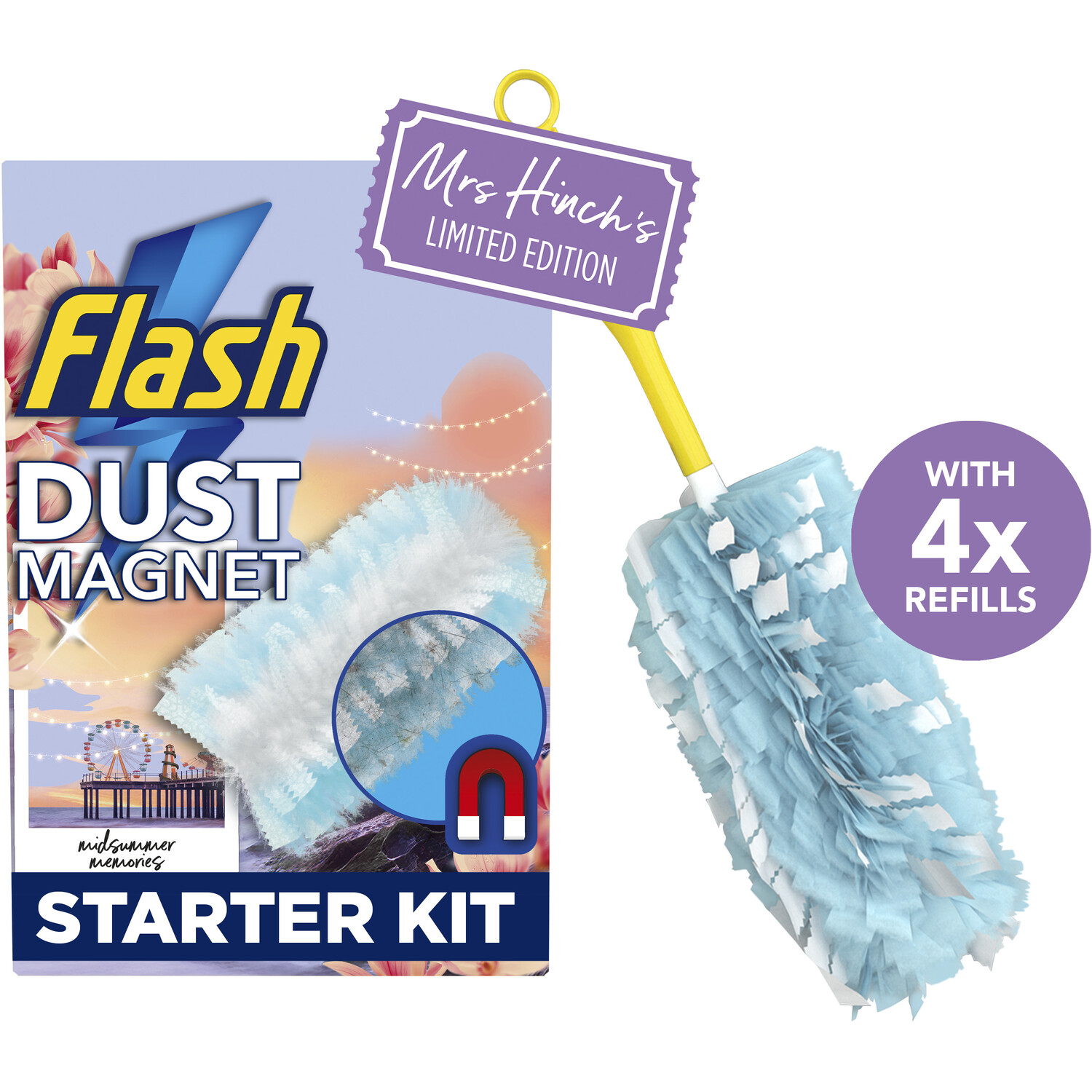 Flash Mrs Hinch Dust Magnet Starter Kit
