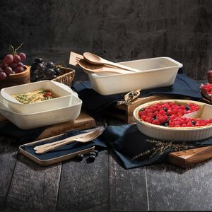 Pasabahce Large Square Baking Dish 2L - Clear - Set of 2