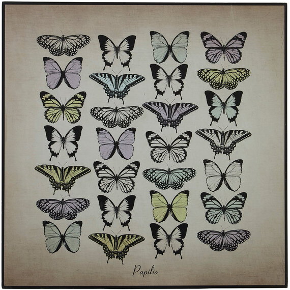 Madera Papilio Butterfly Wall Plaque