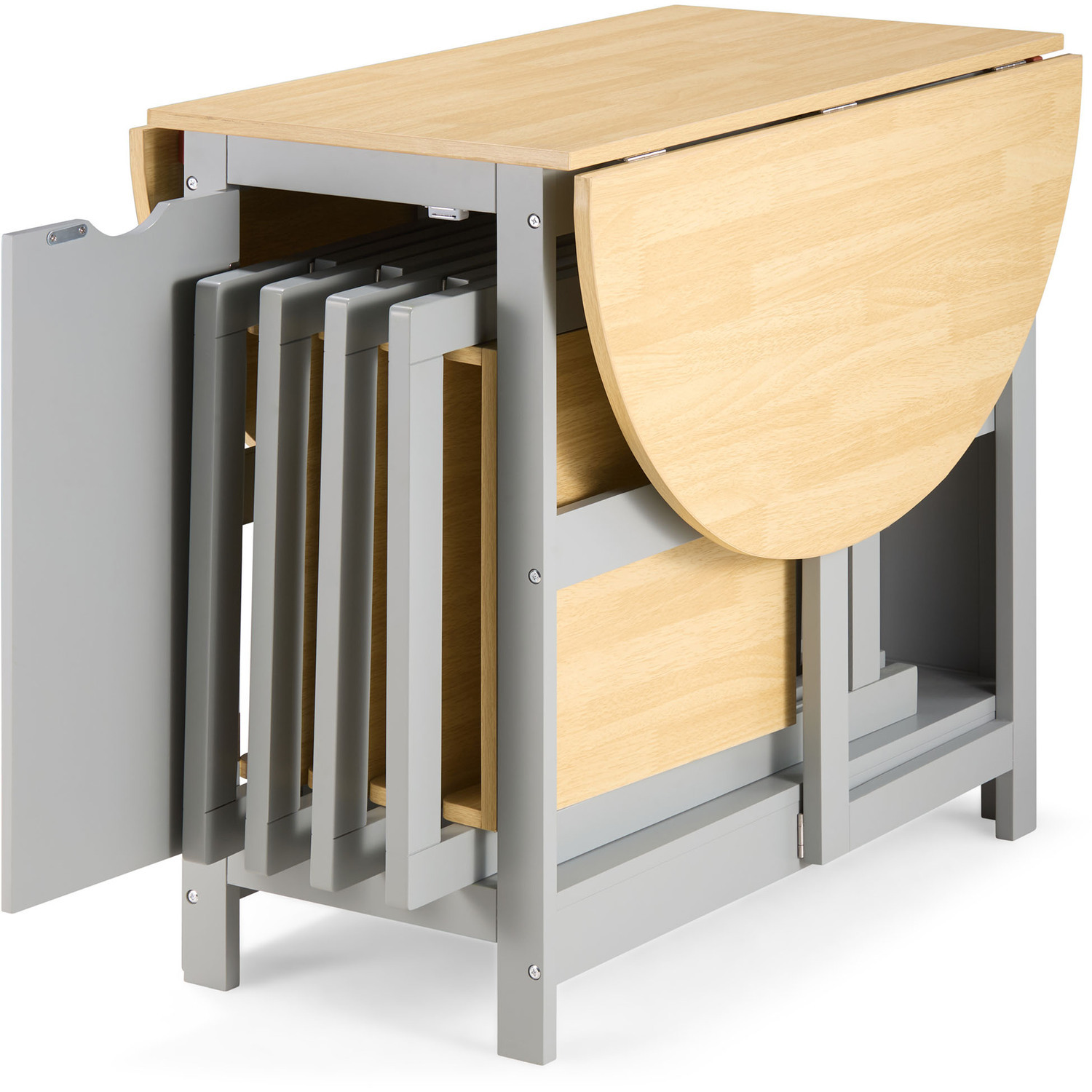 Folding Dining Table and Chair Set