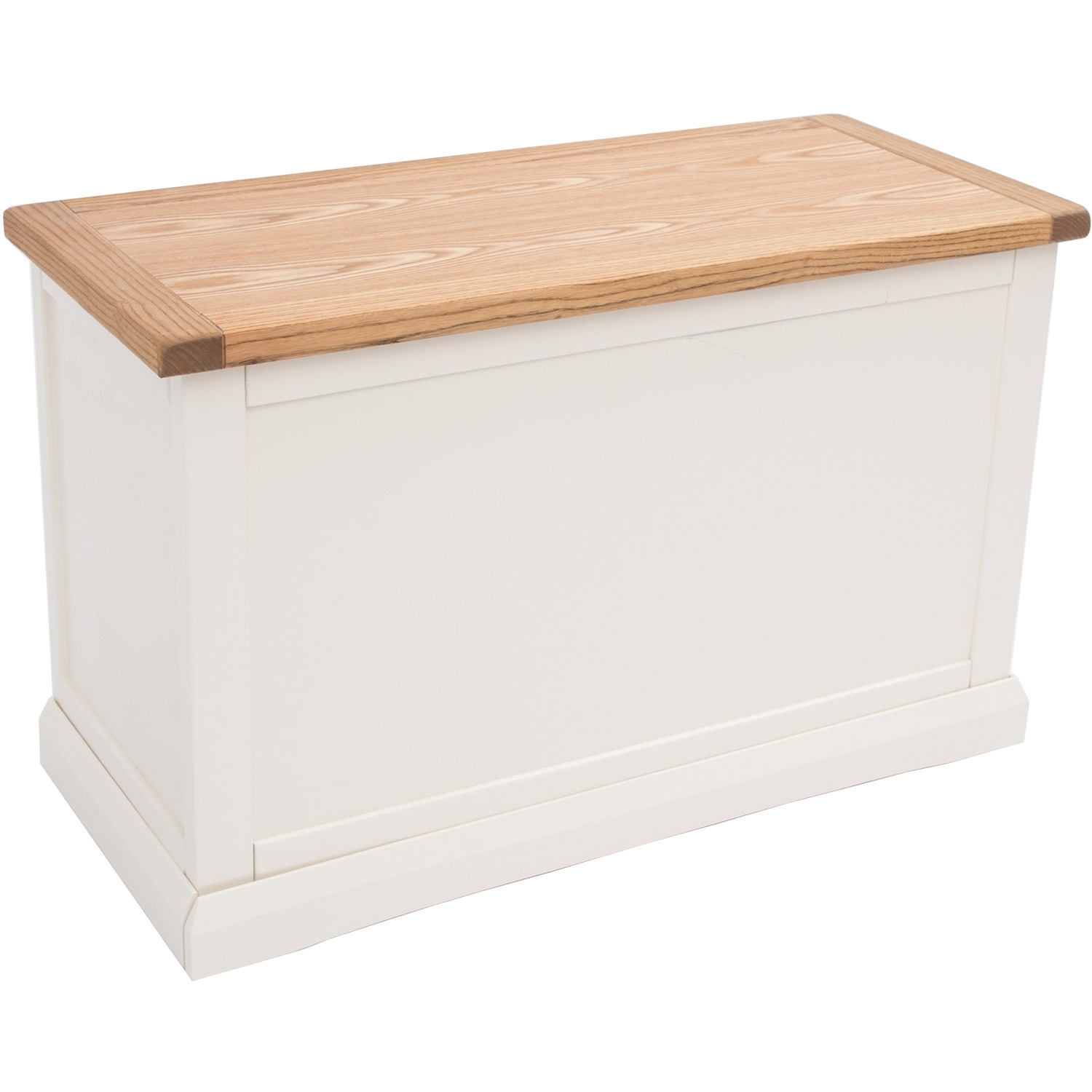 Cabinet Bits Cosenza Ottoman - Off White Finish - White