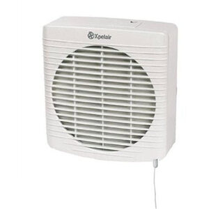 Xpelair GXC9 Commercial Window Fan - 9 Inch, Single Speed, Axial Flow - Perfect for Ventilation