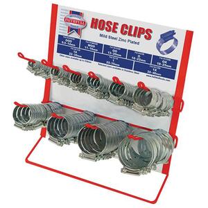 Faithfull Hoseclip Display C/W Stock 100Pc