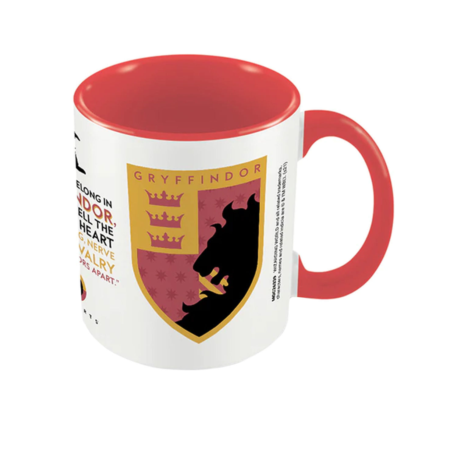 Harry Potter Gryffindor House Pride Inner Two Tone Mug - Pink/White/Yellow