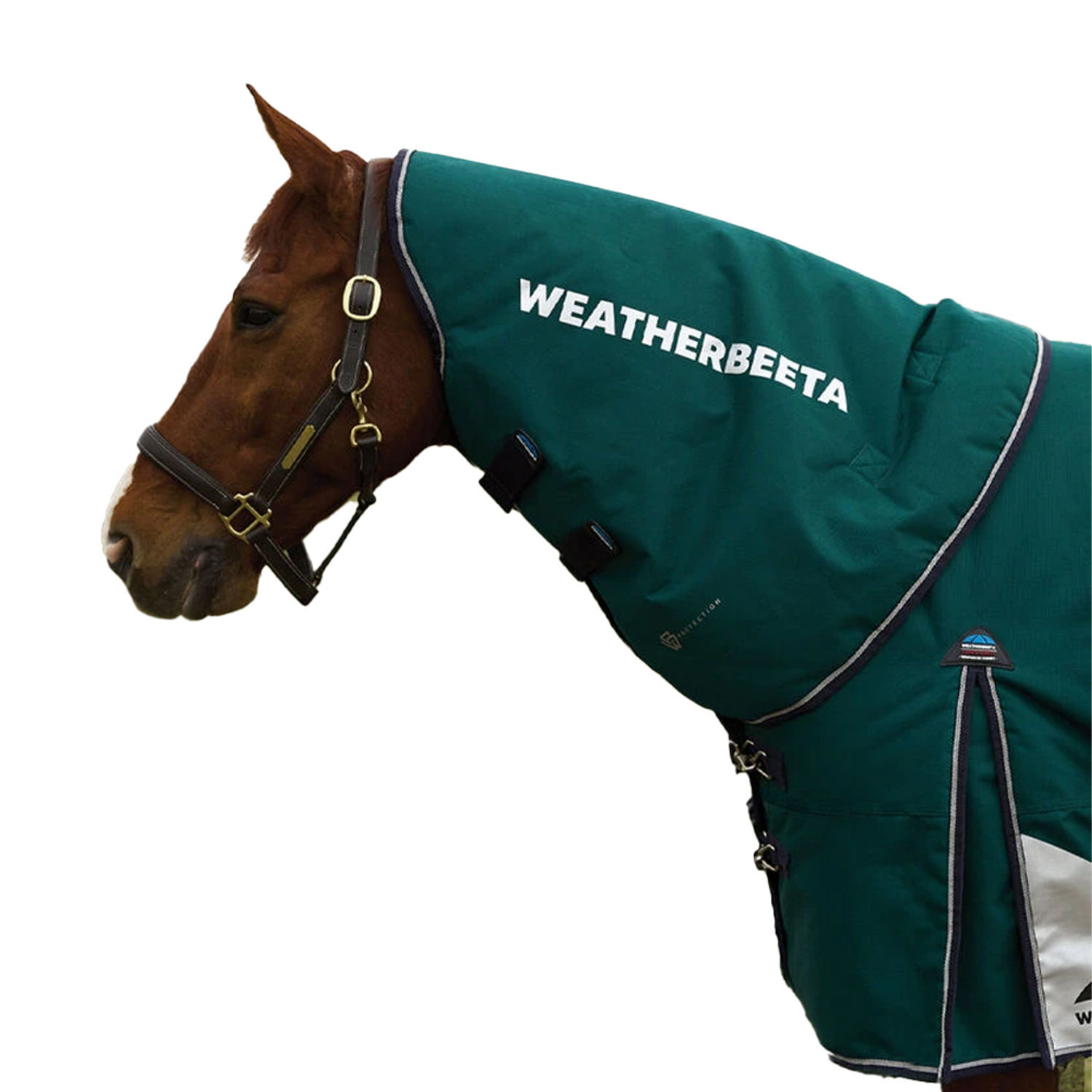 Weatherbeeta Comfitec Plus Dynamic Standard-Neck 100G Horse Neck Rug B - Forest Green