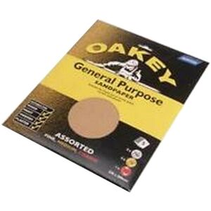 Norton Oakey General Purpose Sandpaper - Mixed