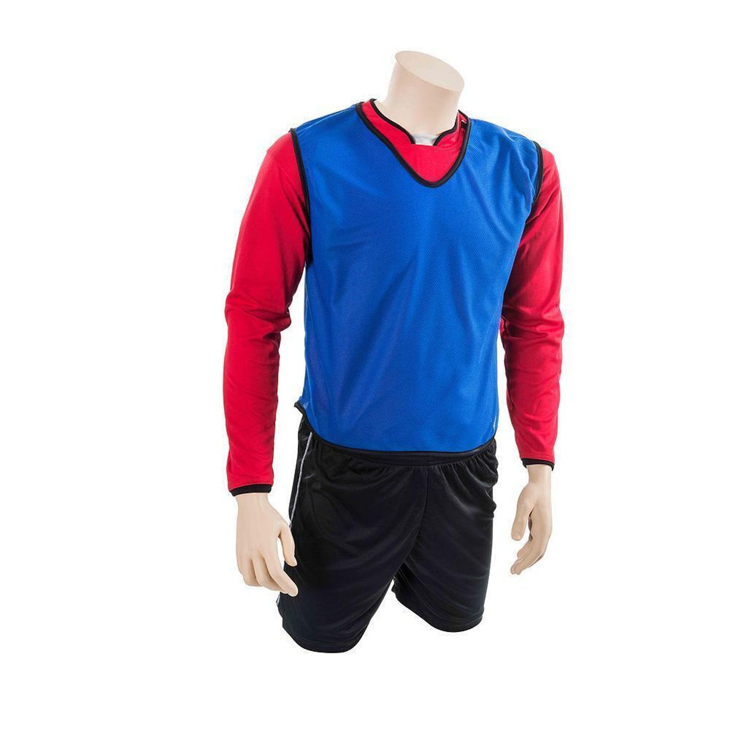Precision Childrens/Kids Training Mesh Breathable Sleeveless Bib - Royal Blue