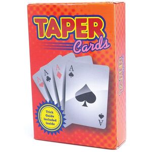 Taper Cards Tapered Magicians Cards