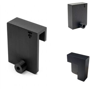 Black Cupboard Door Knob Drill Jig