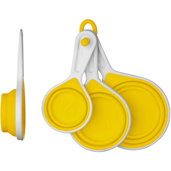 Premier Housewares Set of 3 Zing Collapsible Silicone Measuring Cups