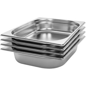 Stainless Steel Gastronorm Containers 1/2 3.5L