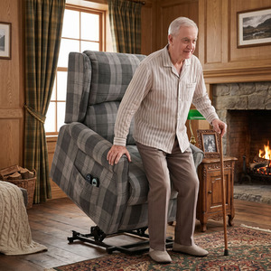 HOMCOM Power Lift Recliner Chair with Massage and Heat