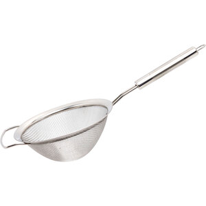 Buckingham Fine Mesh Sieve - Stainless Steel with Oval Handle 18 cm
