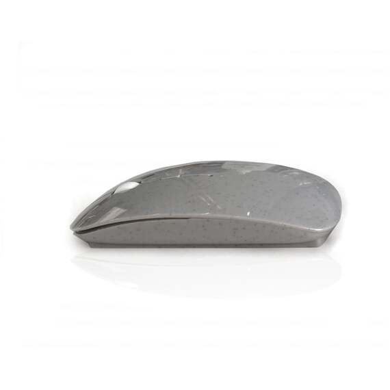 Accuratus ECO Step One Wireless BT and RF Mouse - Pewter Grey