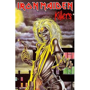 Iron Maiden Killers Postcard