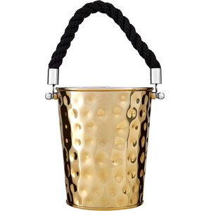 Miressa Small Gold Finish Party Bucket