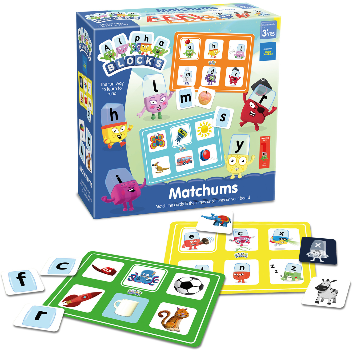 Alphablocks Matchums Phonics Spelling Letter Sound Recognition Game - Image 7