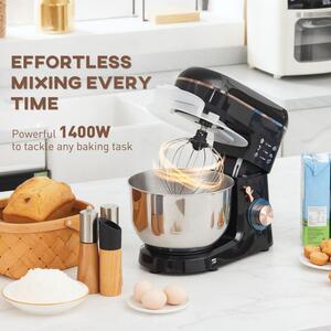 Stand Mixer with 5L Bowl & 6 Speed Settings