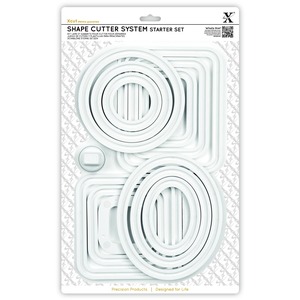 Xcut Shape Cutter Starter Set 13 Pieces Nesting Tracks & Cutter Carriage