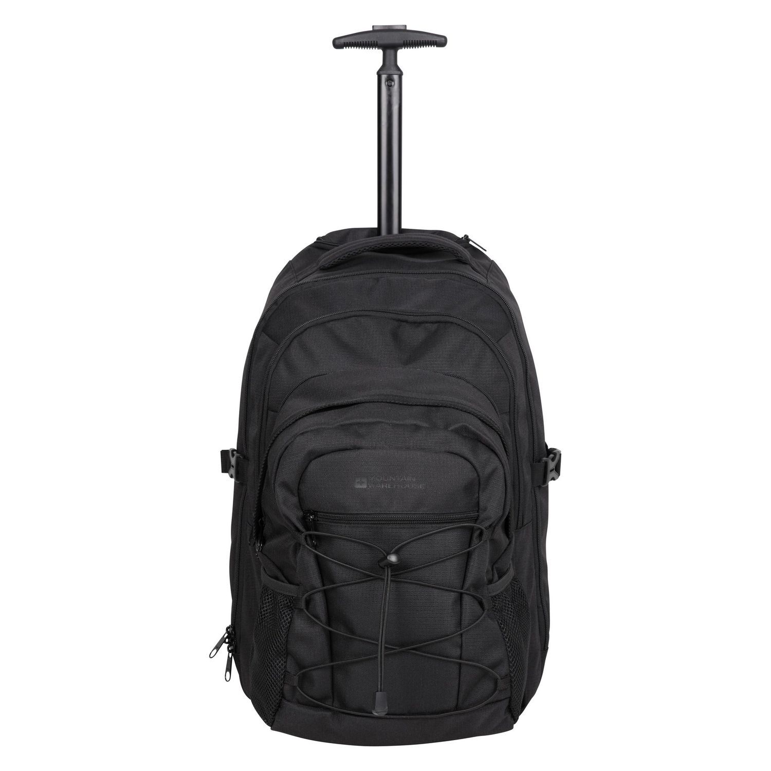 Mountain Warehouse Pioneer Wheeled Backpack - Black