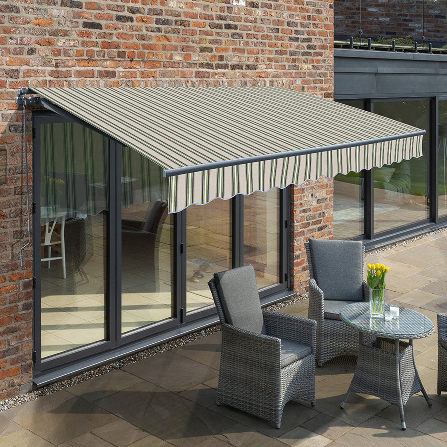 Image of Retractable Aluminium Awning 2.5m x 2.0m&hellip;