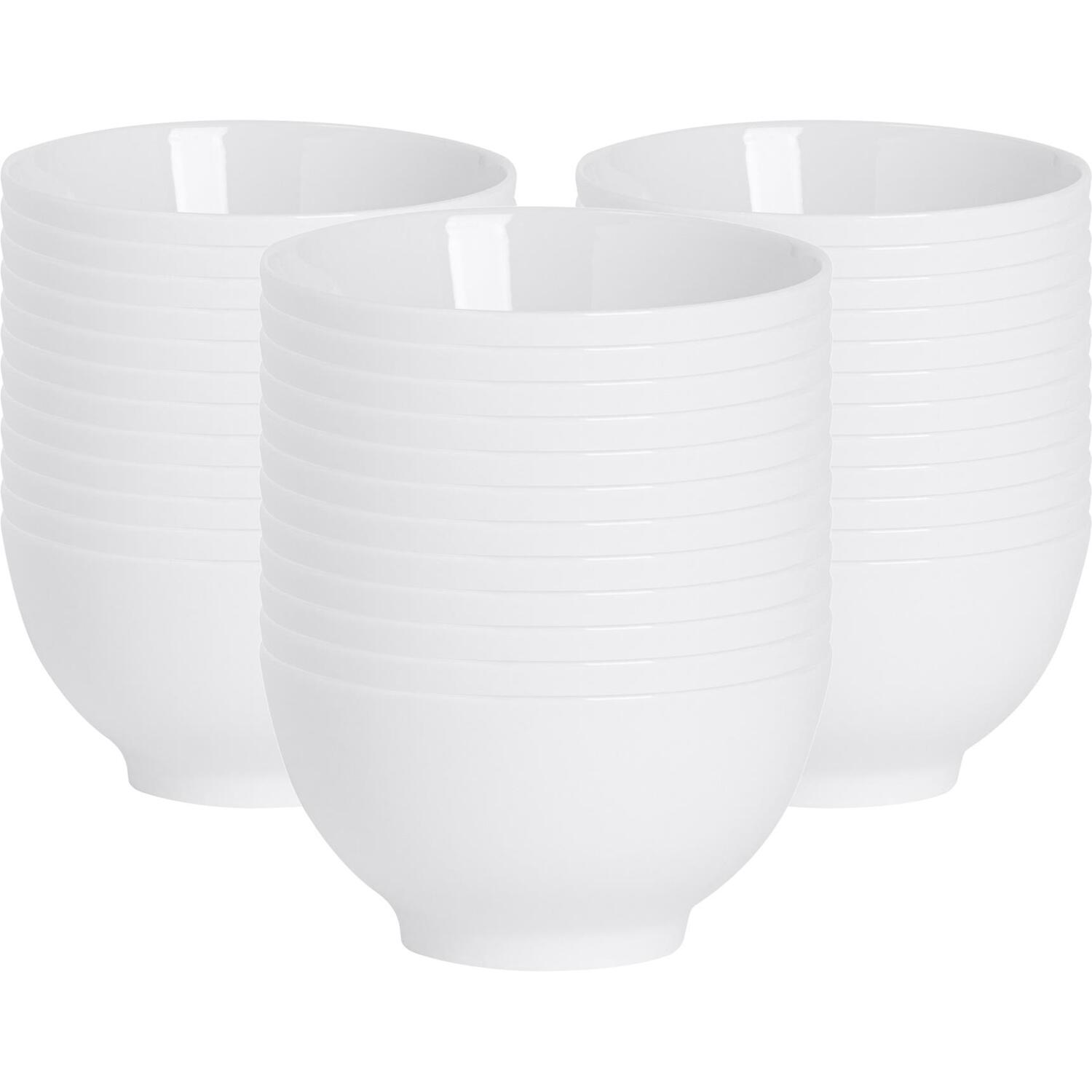Image of Classic White Rice Bowls - 13cm&hellip;