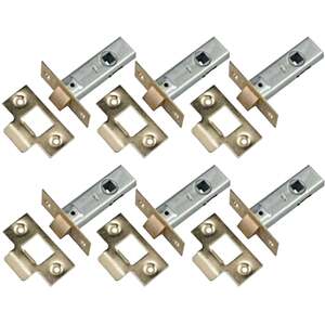 Pack of 5 Mortice Tubular Door Latch For Replacement Projects shot 18279949
