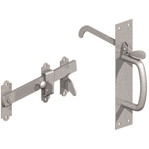 GateMate Galvanised Suffolk Gate Latch