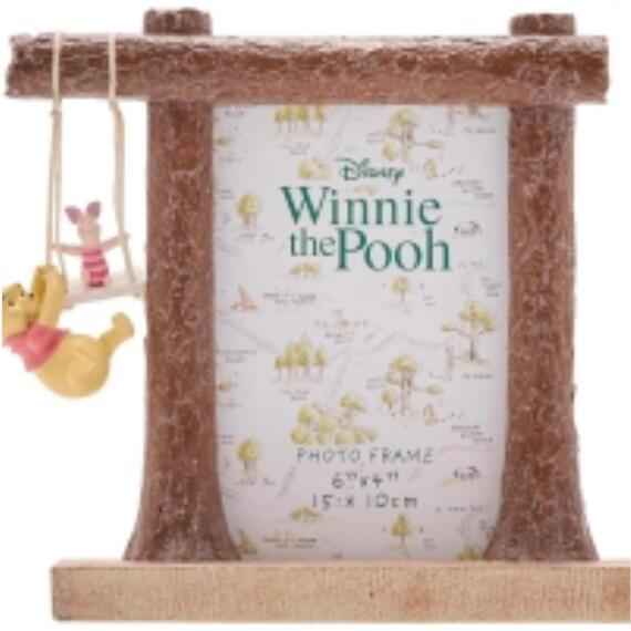 Winnie the Pooh & Piglet Swing Photo Frame