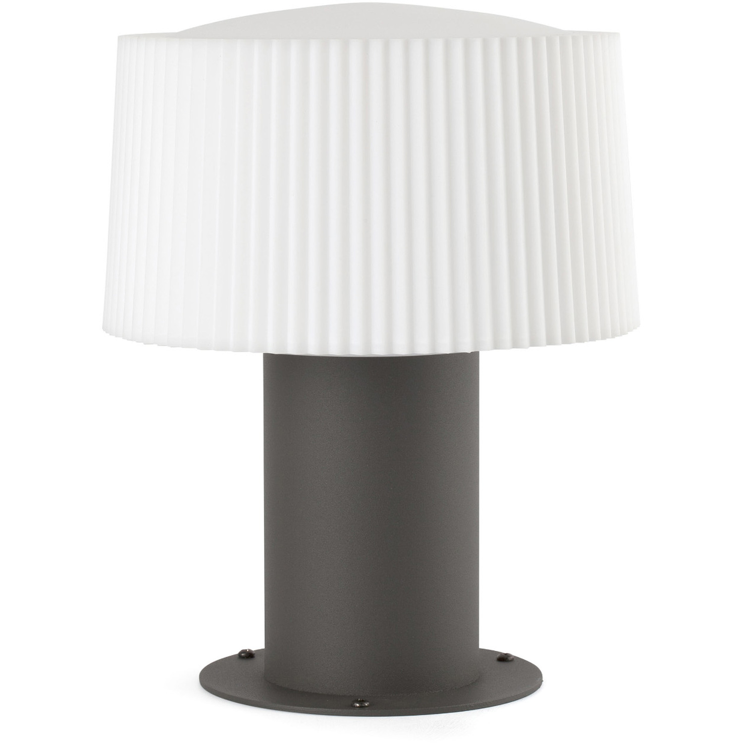 Faro Lighting Muffin Pedestal Light Grey - Grey