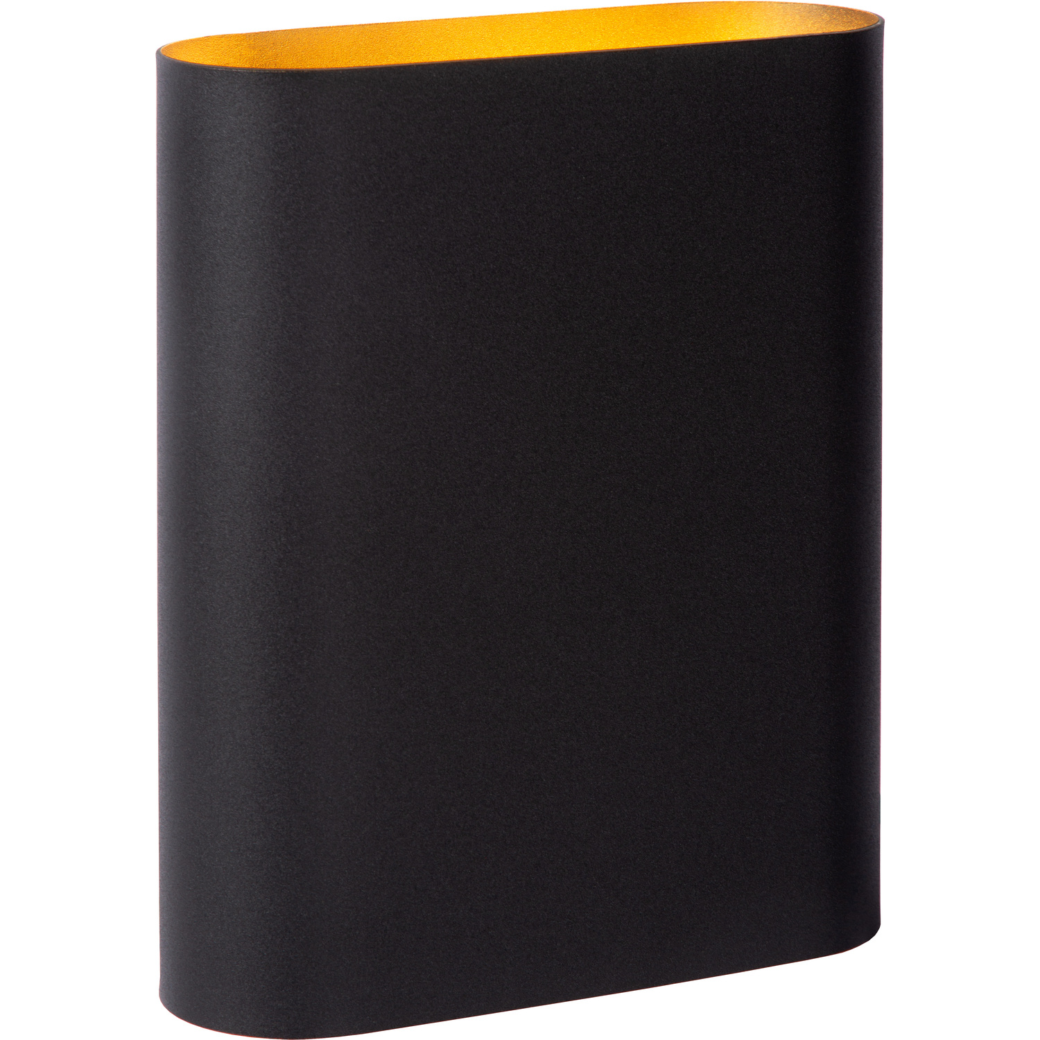 Lucide Lighting Ovalis Wall Light Black - Black